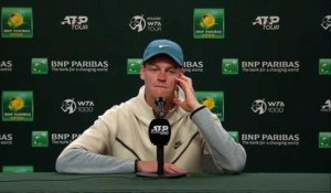 ATP - Indian Wells 2023 - Jannik Sinner : "Even if I don’t smile a lot on court, but still, I have a lot of fun"