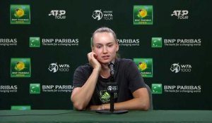 WTA - Indian Wells 2023 - Elena Rybakina : "I think I have my chances against Iga Swiatek if I'm physically ready"