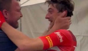 Tour de Catalogne 2023 - Gulio Ciccone gagne la 2e étape et surprend Primoz Roglic 2e et Remco Evenepoel 3e !