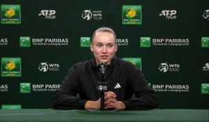 WTA - Indian Wells 2023 - Elena Rybakina : "Do you feel like it’s Australia revisited ?"