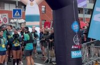 Départ du trail du Val de Marque