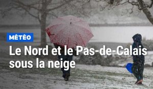 Le Nord et le Pas-de-Calais sous la neige