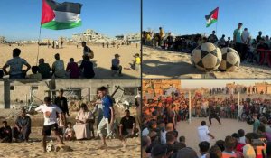 A Gaza, un Mondial de foot doux-amer