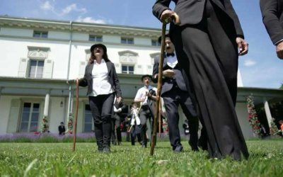 Des centaines de fans de Charlie Chaplin réunis en Suisse