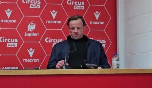 Vincent Euvrard après la défaite du Standard (1-2) face à Westerlo 