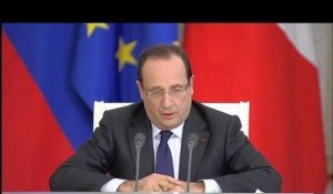 Hollande en Russie: "nous avons progressé" sur la Syrie - 28/02 