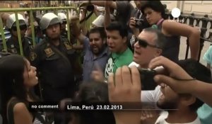 Pérou : Manifestation contre l'homophobie