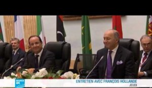 Entretien exclusif FRANCE 24 avec François Hollande - En partenariat avec YOUTUBE