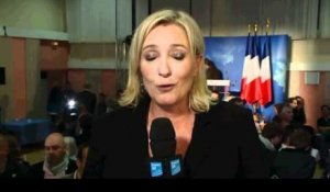 Marine Le Pen : "Nous avons confirmé ce soir notre place de 3e force politique de France"