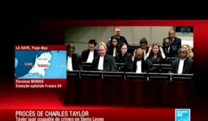 Charles Taylor déclaré coupable de crimes de guerre en Sierra Leone