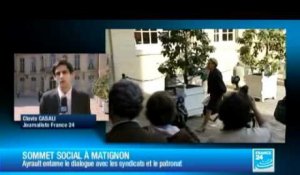 Le Premier ministre Ayrault engage le dialogue avec les partenaires sociaux