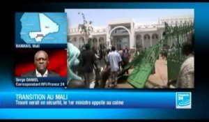 Mali: le président par interim agressé par des manifestants opposés à son maintien