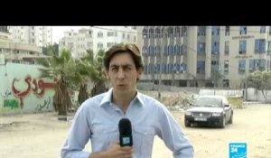Matthieu Mabin, en duplex de Gaza 21/11/2012 13h GMT+1