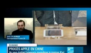 Conflit sur l'iPad en Chine: la société chinoise cherche à négocier