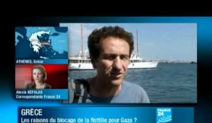 Grèce : Les raisons du blocage de la flotille pour Gaza