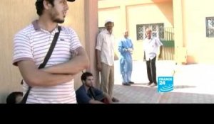 Libye : Un hopital de fortune à Zaouiah soigne les rebelles blessés