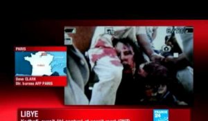 Kadhafi aurait été tué : détails sur la photo diffusée par l'AFP