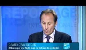 « DSK n'a pas renoué complètement le lien avec les Français »
