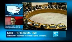 Une résolution sur la Syrie soumise au vote du Conseil de sécurité
