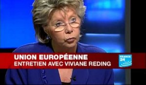 FRANCE 24 L'Entretien - Entretien exclusif France 24 avec Viviane Reding