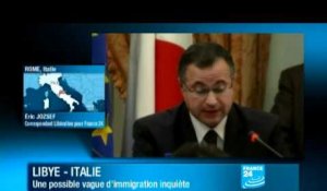 Italie : Une possible vague d'immigration inquiète