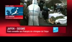Japon : Paris conseille aux français de s'éloigner de Tokyo