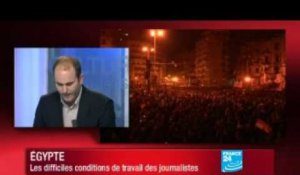 Johann Bodin témoigne des difficiles conditions de travail des journalistes en Egypte