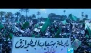 Kadhafi : "Je suis avec mon peuple, et ensemble nous serons victorieux"