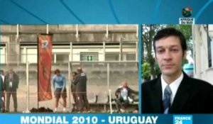Mondial 2010 : l'Uruguay face aux Pays-Bas