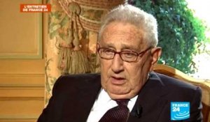 Henry Kissinger, ancien Secrétaire d'Etat américain (1973-1977) et Prix Nobel de la Paix (1973)