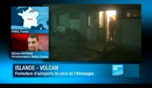 Islande - Volcan : Fermeture d'aéroports du nord de l'Allemagne