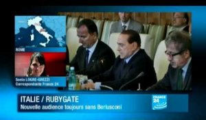 Italie : Nouvelle audience du Rubygate, sans Berlusconi