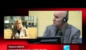 La Haye : Première comparution de Ratko Mladic