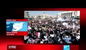 Syrie : Le gouvernement remet sa démission au président Bachar al-Assad