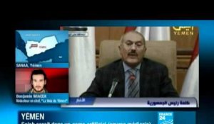 Yémen : Saleh serait dans un coma artificiel