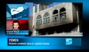 Yémen : Violents combats dans la capitale Sanaa