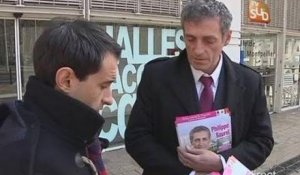 Cantonales: les candidats en campagne (Montpellier)