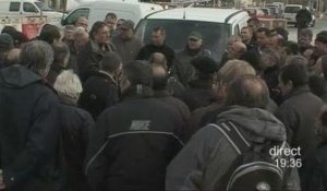 Les salariés de Ducros en colère (Montpellier)