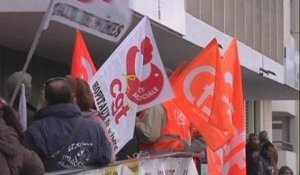 Austérité: La fonction publique en grève (Nîmes)