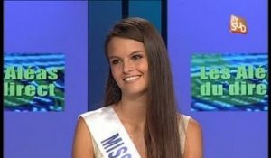 Aléas du Direct :  Emmanuelle Fabre, Miss Montpellier 2012