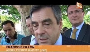 Législatives 2012:  François Fillon visite l'Hérault