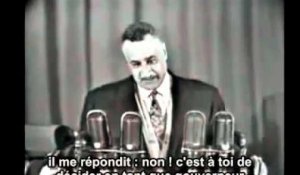 Nasser parle de la question du voile en Egypte... en 1953