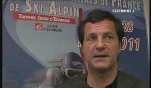 Les championnats de France de ski alpin en Auvergne