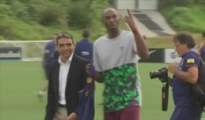 La star du basket Kobe Bryant invité surprise du FC Barcelone