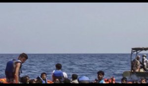 Le naufrage au large de la Libye à travers nos télés en 42 secondes