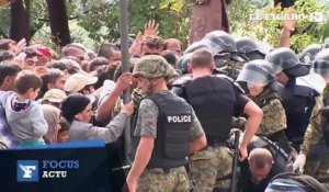 En Macédoine, la police débordée par des réfugiés