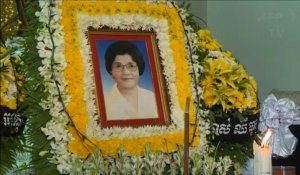 Funérailles de Thirith, la "Première Dame" du régime des Khmers