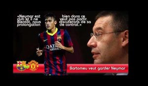 FC Barcelone : Bartomeu veut garder Neymar