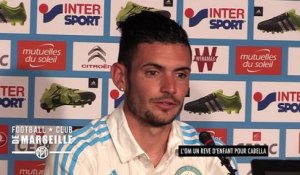 Cabella révait déjà de l'OM enfant