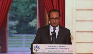 Hollande confirme des baisses d'impôts pour 2016